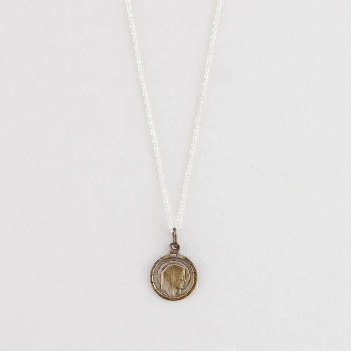 Vintage Medal Lourdes v285