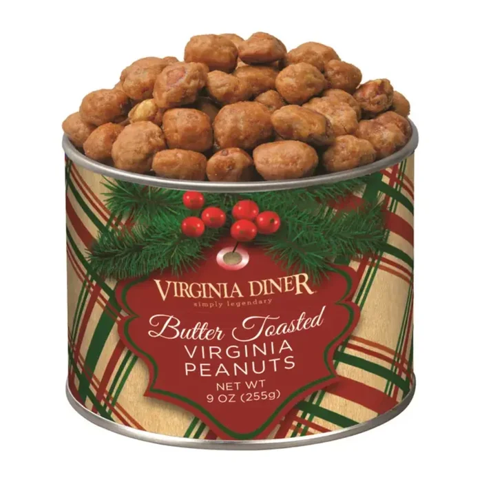Virginia Diner 9 oz. Holiday Butter Toasted Peanuts