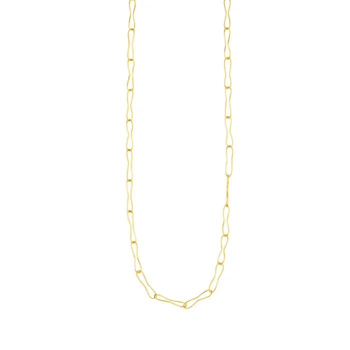 Wafer Chain Necklace in Gold | FINAL SALE
