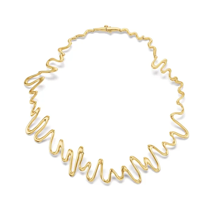 Wavy Collar Necklace