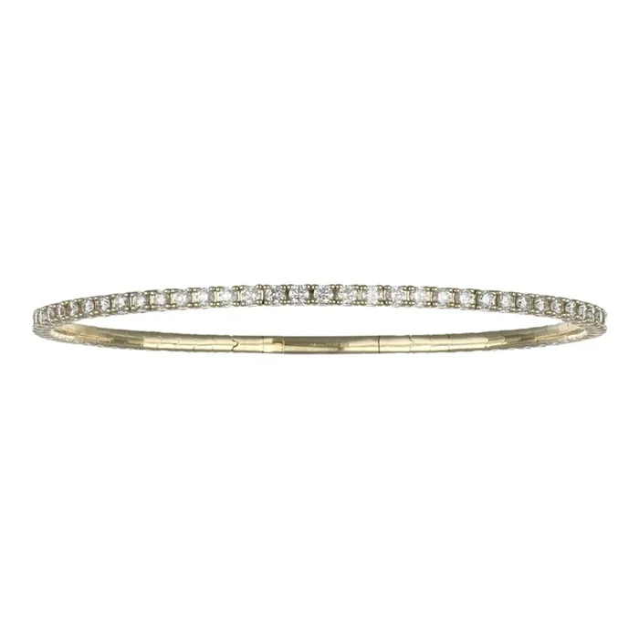 White Diamond Bangle (White Diamond 2.03 cts.)