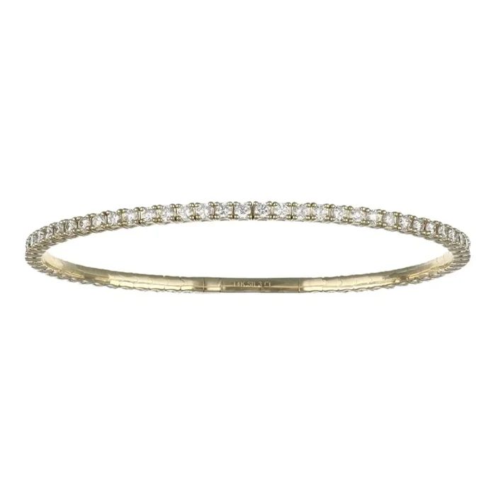 White Diamond Bangle (White Diamond 3.02 cts.)