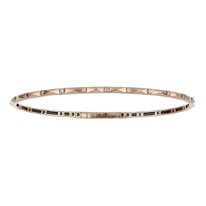 White Diamond Flexi Bangle (White Diamond 0.17 cts.)