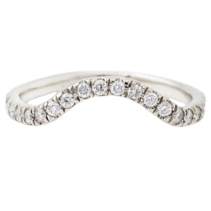 White Diamond Nesting Band