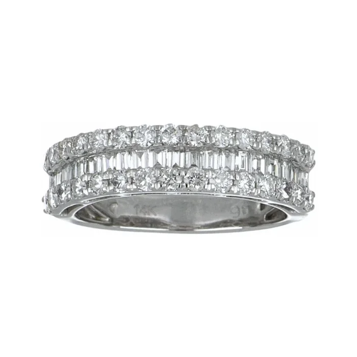 White Diamond Ring (White Diamond 0.77 cts. White Diamond 0.48 cts.)
