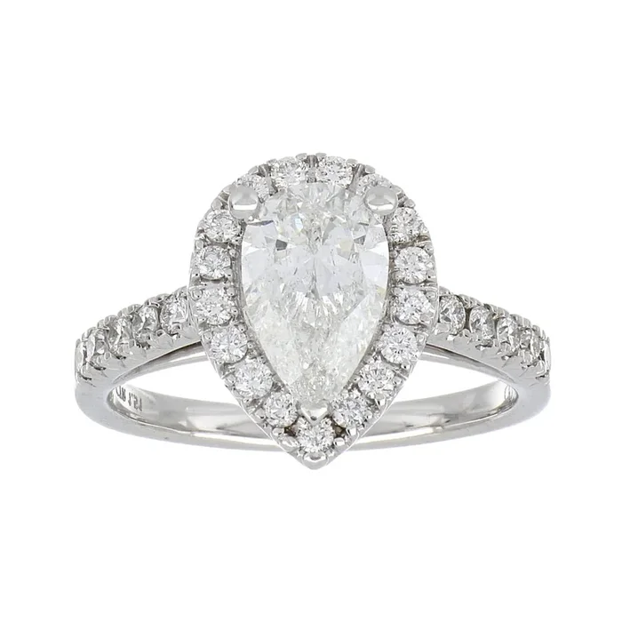 White Diamond Ring (White Diamond 1.52 cts. White Diamond 0.51 cts.)