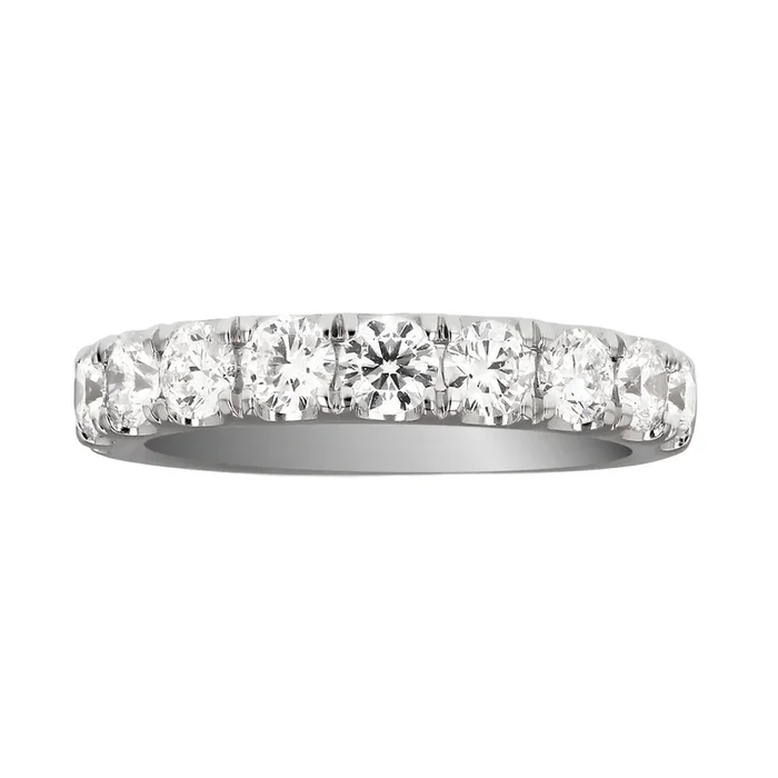 White Gold Diamond Wedding Band