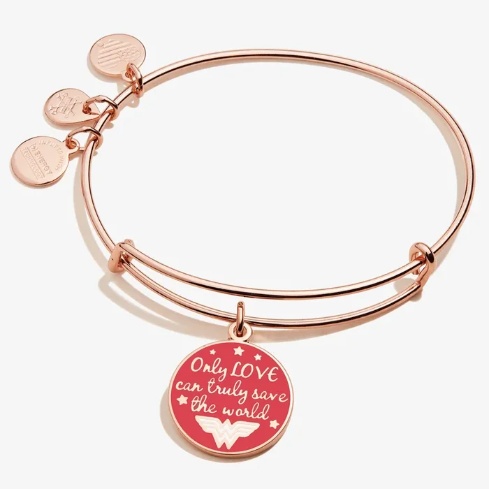 Wonder Woman™ ‘Love Can Save The World’ Charm Bangle