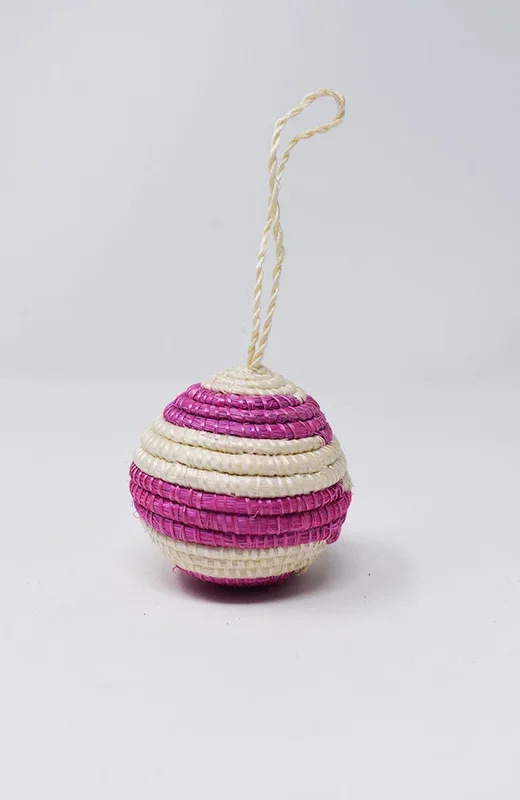 Woven Ball Ornament
