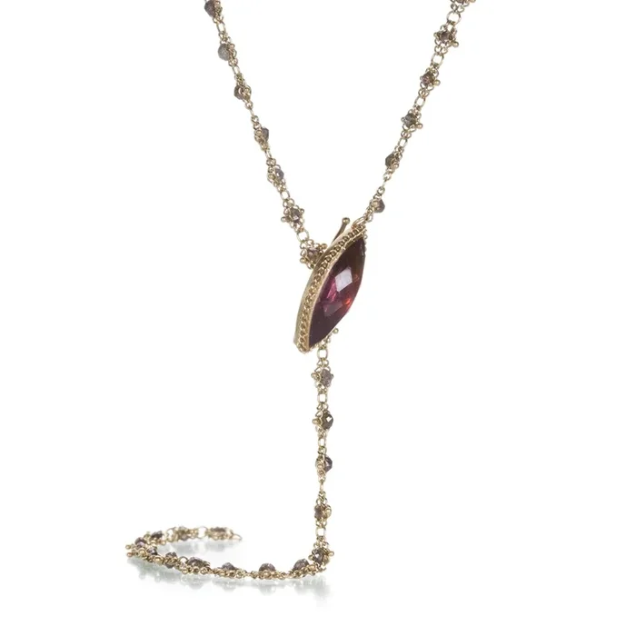 Woven Lariat Necklace