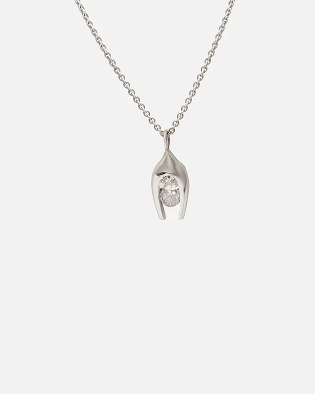 Y Oval Pendant