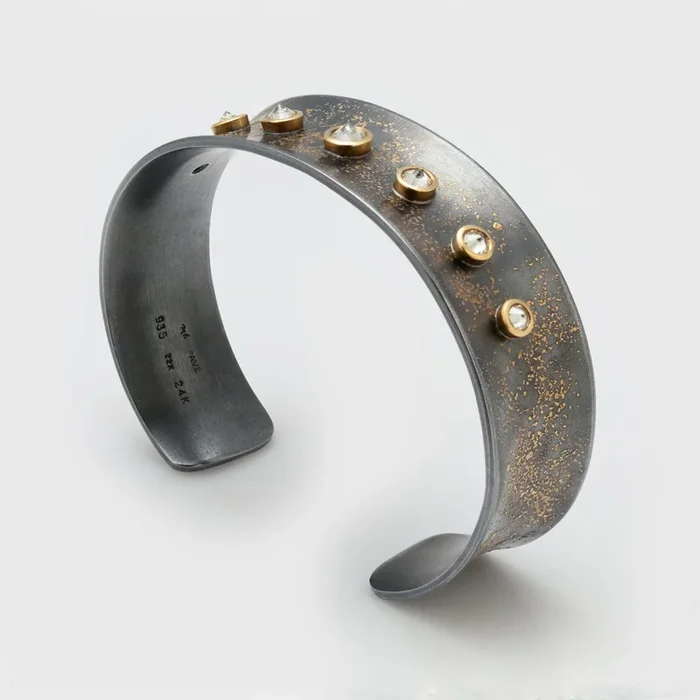 Yellow Diamond Gold Dust Cuff