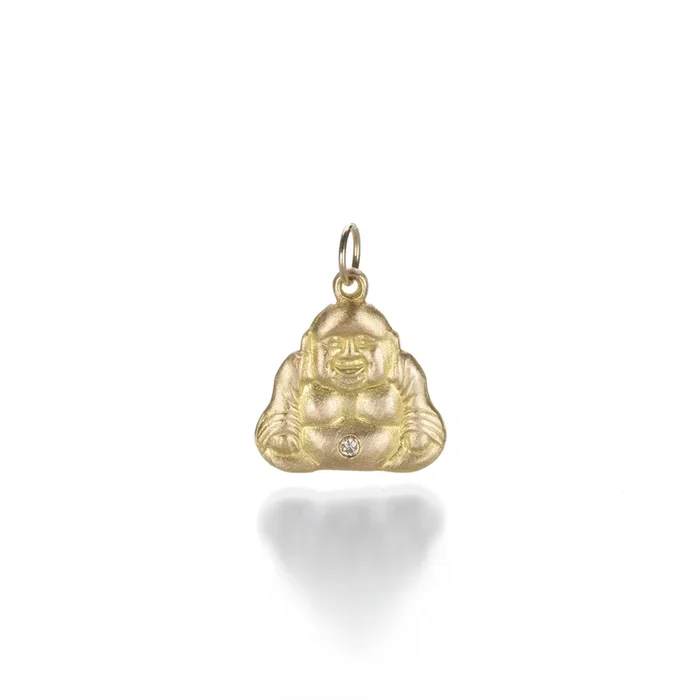 Yellow Gold Buddha Pendant