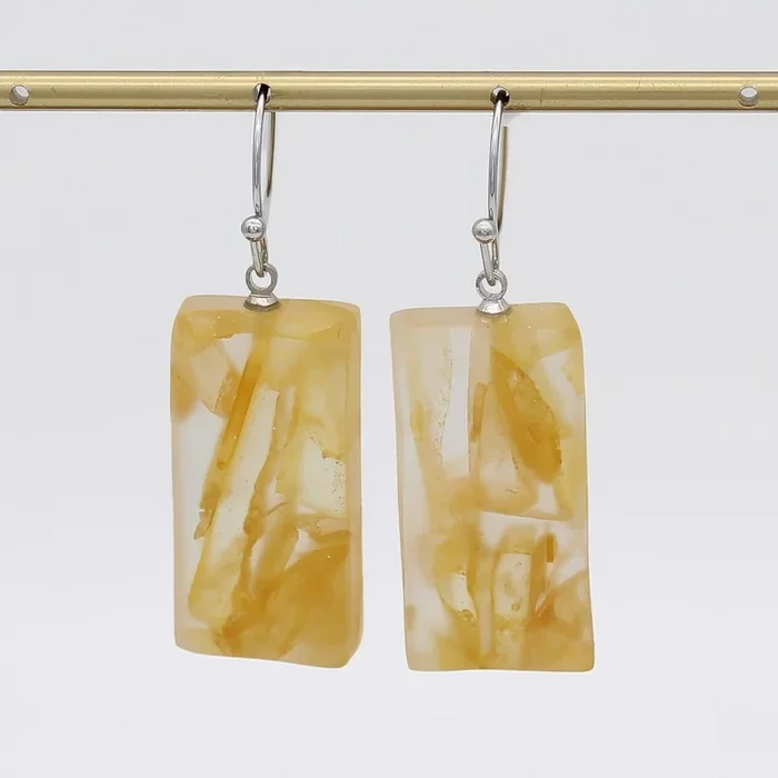 Yellow Vega Earrings