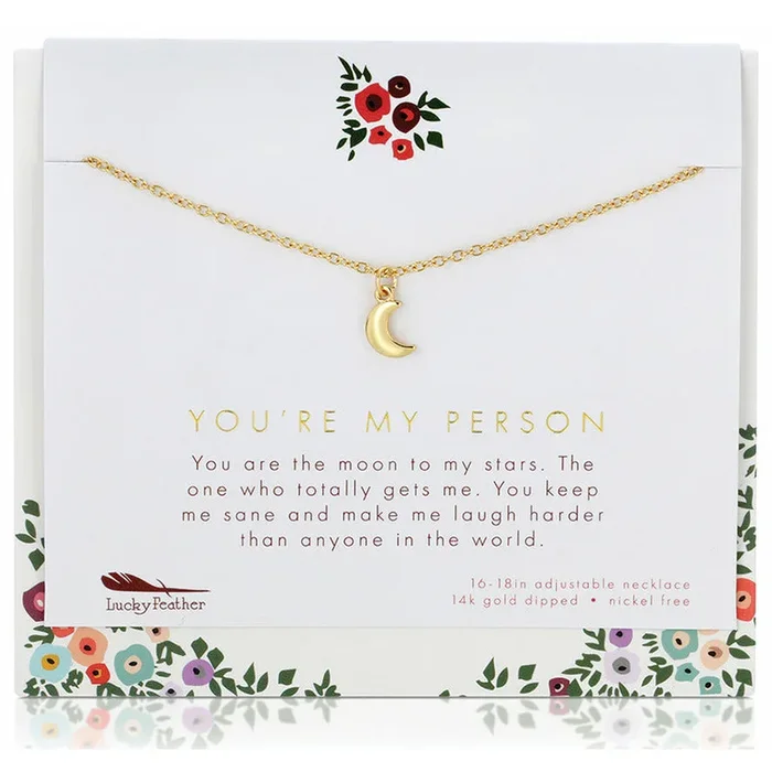 You’re My Person – Necklace & Card