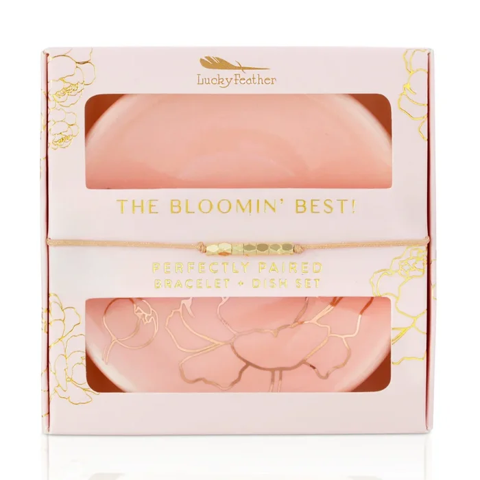 You’re the Bloomin’ Best – Bracelet + Dish Set