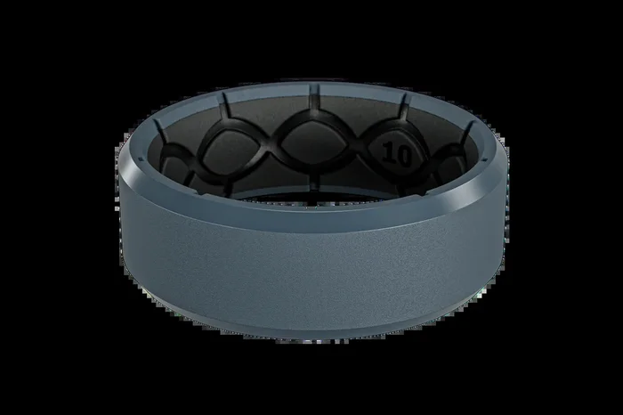 Zeus Edge Oxide Blue Ring