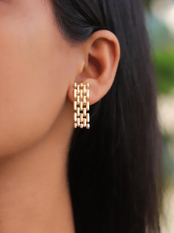 Zipper Earring