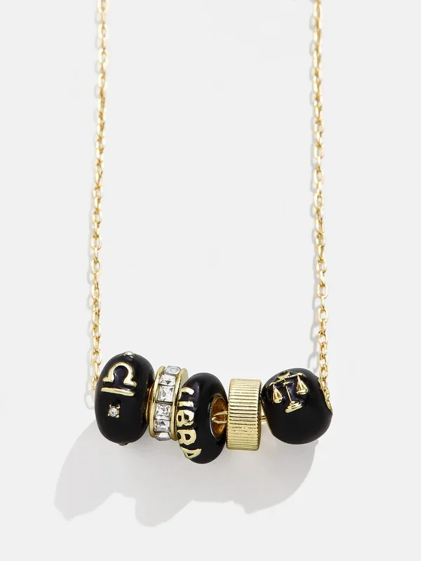 Zodiac Charm Necklace – Libra