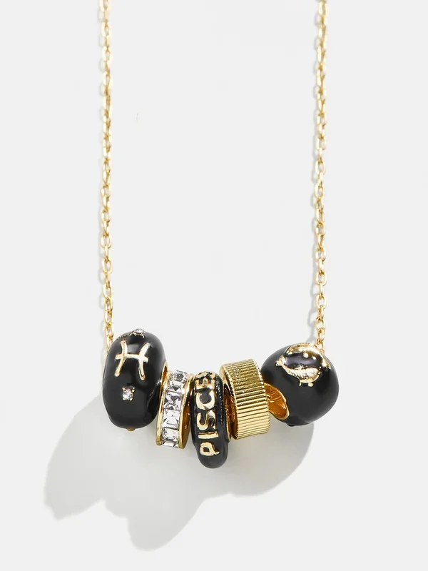 Zodiac Charm Necklace – Pisces