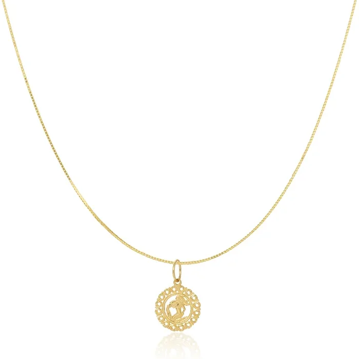 ZODIAC NECKLACE – AQUARIUS